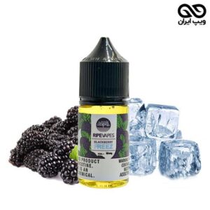 ایجوس سالت تمشک سیاه و یخ Ripe Vapes Blackberry Freez