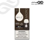 سیگارالکترونیکی و ویپ پادسیستم یکبار مصرف مایلی میکرو 1000 پاف MYLE DISPOSABLE POD 1000 Puff