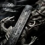 Bo one engraved silver سیگارالکترونیکی