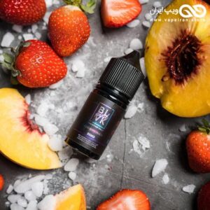 ایجوس سالت توت فرنگی و هلو با یخ BLVK Iced Berry Peach