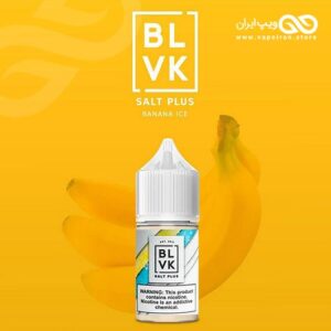 BLVK Banana ice SaltPlus ایجوس سالت طعم موز و یخ بی-ال-وی-کا یونیکورن سالت پلاس