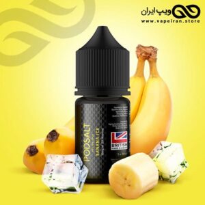 ایجوس سالت موز و یخ PodSalt Banana ice