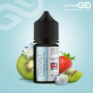 ایجوس سالت توتفرنگی، کیوی و یخ PodSalt Strawberry Kiwi ice