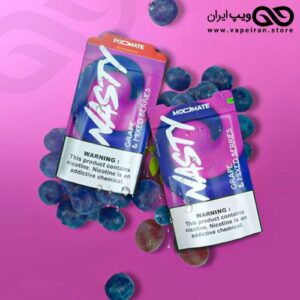 ایجوس انگور، تمشک و بلوبری Nasty Grape & Mixed Berries