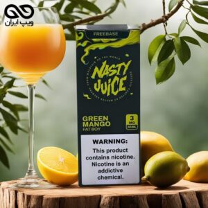 ایجوس انبه و لیمو خنک Nasty Green Mango