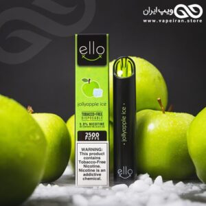 ویپ پادسیستم یک بارمصرف بی ال وی کا الو BLVK ELLO Disposable podsystem