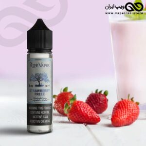 ایجوس توت فرنگی و یخ Ripe Vapes Strawberry Freez