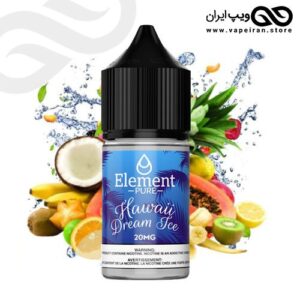 ایجوس سالت نیکوتین برند المنت پیور ELEMENT PURE SALTNIC ELIQUID