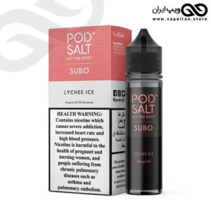 خرید ایجوس کم نیکوتین پادسالت ویپ podsalt Subo Eliquid and Salt nicotine