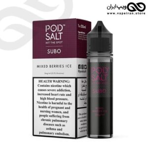 خرید ایجوس کم نیکوتین پادسالت ویپ podsalt Subo Eliquid and Salt nicotine