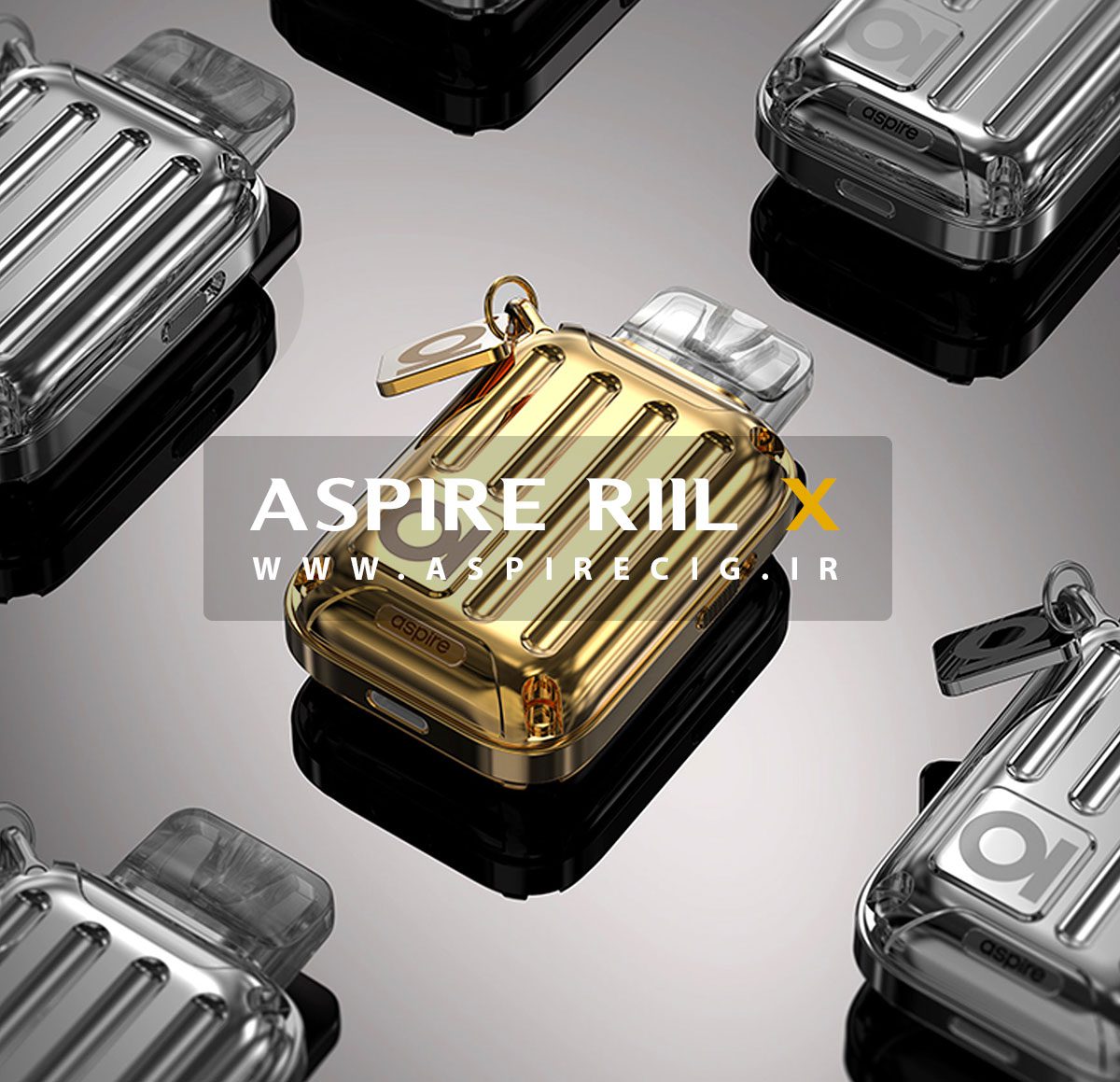 ویپ پاد Aspire Riil X ویپ پاد اسپایر ریل ایکس