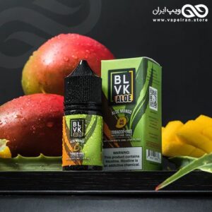 ایجوس سالت آلوئه ورا و انبه BLVK Aloe Mango ایجوس بی ال وی کا آلوئه ورا و انبه