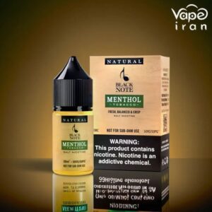 جویس سالت بلک نوت توباکو و نعنا خنک Black Note Menthol Tobacco