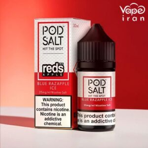 جویس سالت پادسالت سیب، تمشک، بلوبری و یخ PodSalt Blue Razapple ice