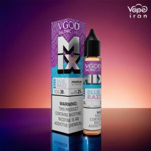 جویس سالت ویگاد تمشک و یخ Vgod Mix Iced Blue Razz